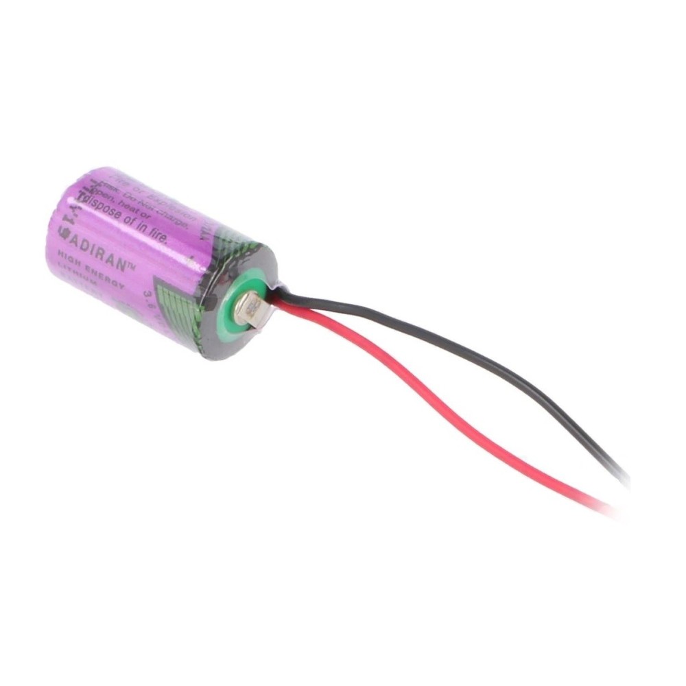 PILHA LITIUM 3,6V 1200mA 1/2AA COM FIOS