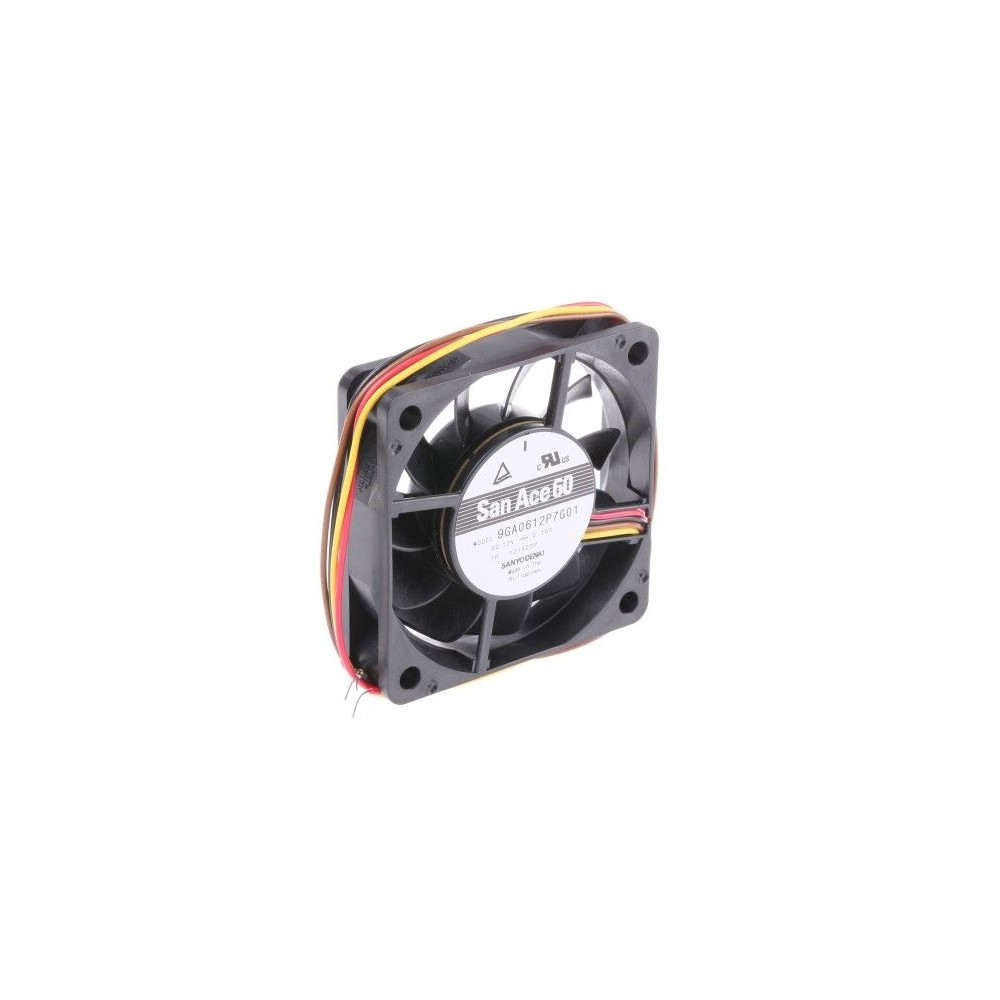 VENTILADOR 12VDC 60x60x15mm 4 FIOS