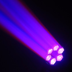 KALEIDOSCOPE MOVING HEAD LED BIG-EYE WASH 6X15W OSRAM