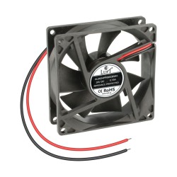 VENTILADOR 24VDC 80x80x25mm 3300RPM