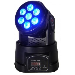 MOVING HEAD WASH LED 7X10W RGBW