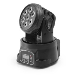 MOVING HEAD WASH LED 7X10W RGBW