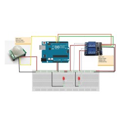 MODULO SENSOR PIR MOVIMENTOS AJUSTAVEL HC-SR501