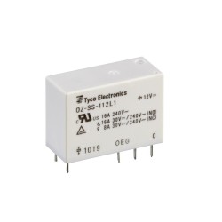 RELE ELETROMAGNETICO SPST-NO 12VDC 240VAC 16A