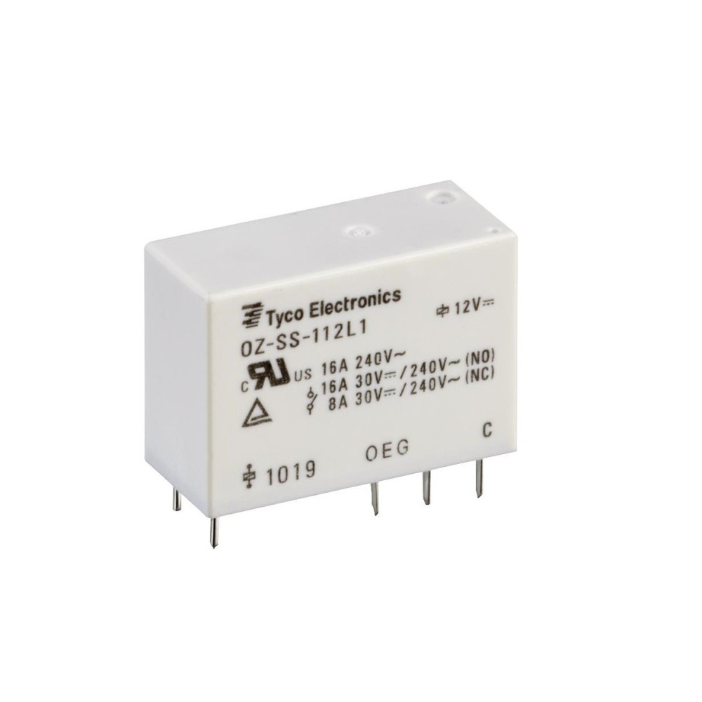 RELE ELETROMAGNETICO SPST-NO 12VDC 240VAC 16A