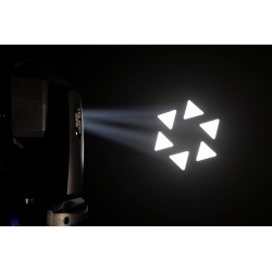 4X MOVING HEAD BEAM / SPOT / WASH LED 120W COM CASE