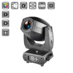 2X MOVING HEAD BEAM /SPOT/WASH LED 200W C/ CASE