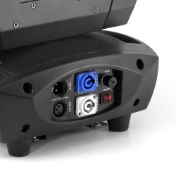 2X MOVING HEAD BEAM /SPOT/WASH LED 200W C/ CASE