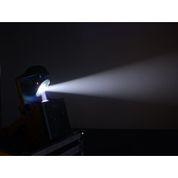 SCANNER LED 100W COM PRISMA E FOCO MOTORIZADO EUROLITE