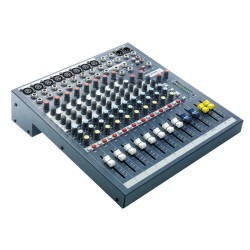 SOUNDCRAFT EPM8 MESA MISTURA 8 CANAIS XLR +2 STEREO