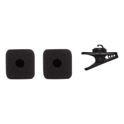 PAR ESPONJAS E CLIP PARA SHURE PGA31
