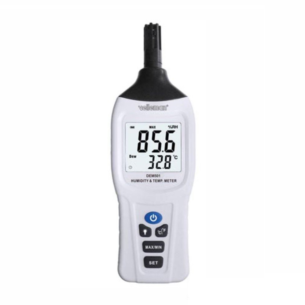 MEDIDOR DE HUMIDADE E TEMPERATURA VELLEMAN