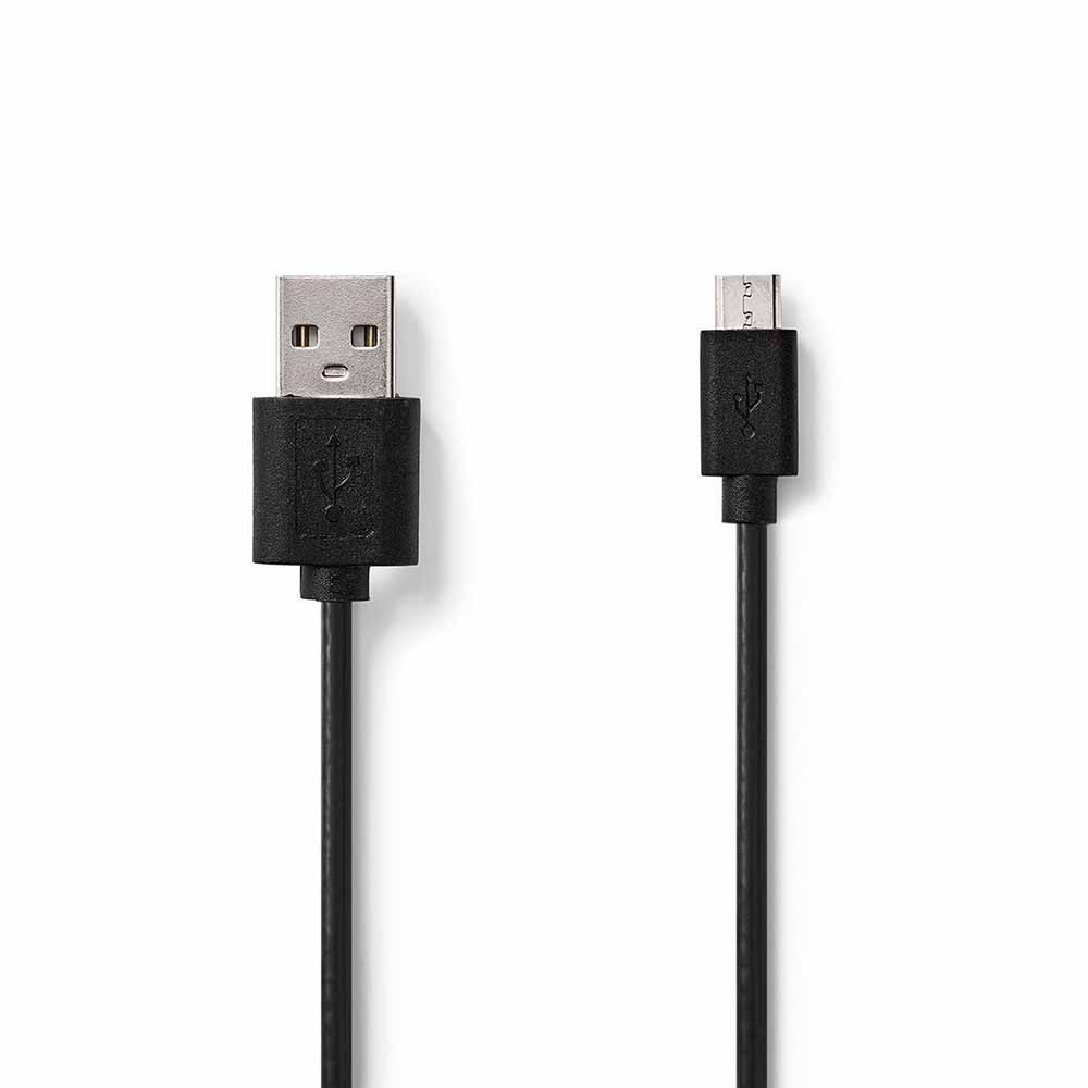CABO USB-A 2.0 MACHO PARA MICRO USB-B MACHO 5MTS