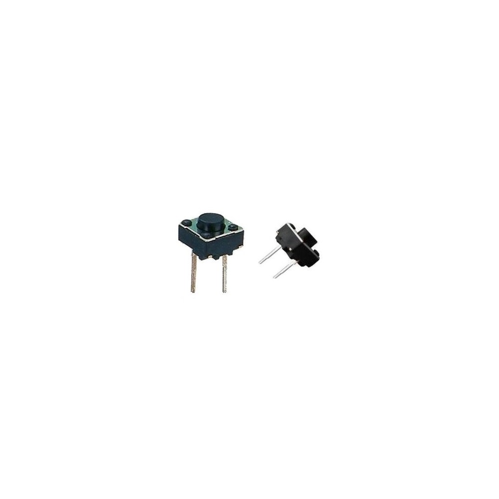 PULSADOR VERTICAL 6X6mm L:6.0MM