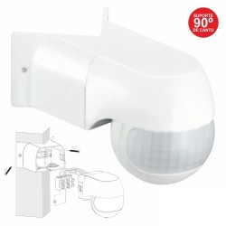 DETETOR / SENSOR MOVIMENTOS PIR IP44