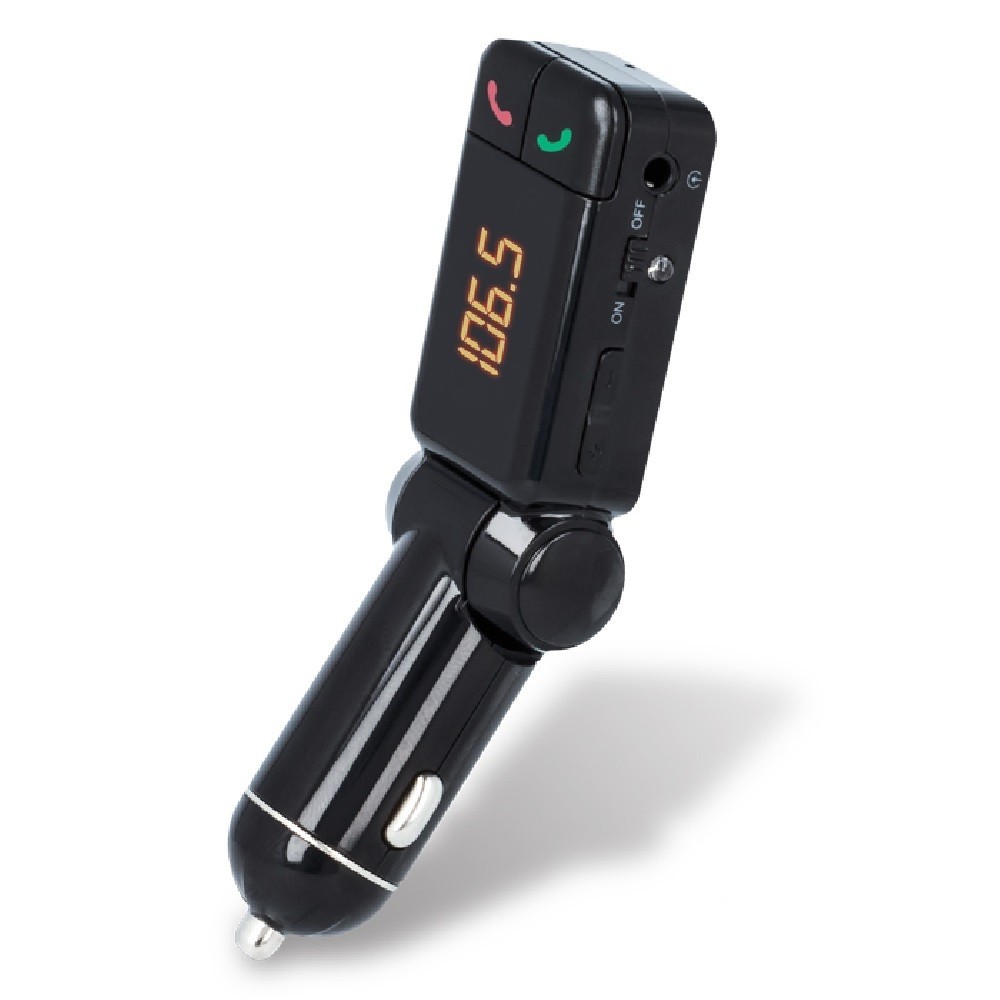 TRANSMISSOR FM BLUETOOTH V4.2 2xUSB FICHA ISQUEIRO