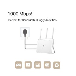 TP-LINK TL-PA7017P KIT POWERLINE EM TOMADA 1GBps