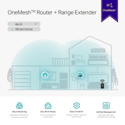 TP-LINK MESH WIFI COM ANTENAS 1200Mbps