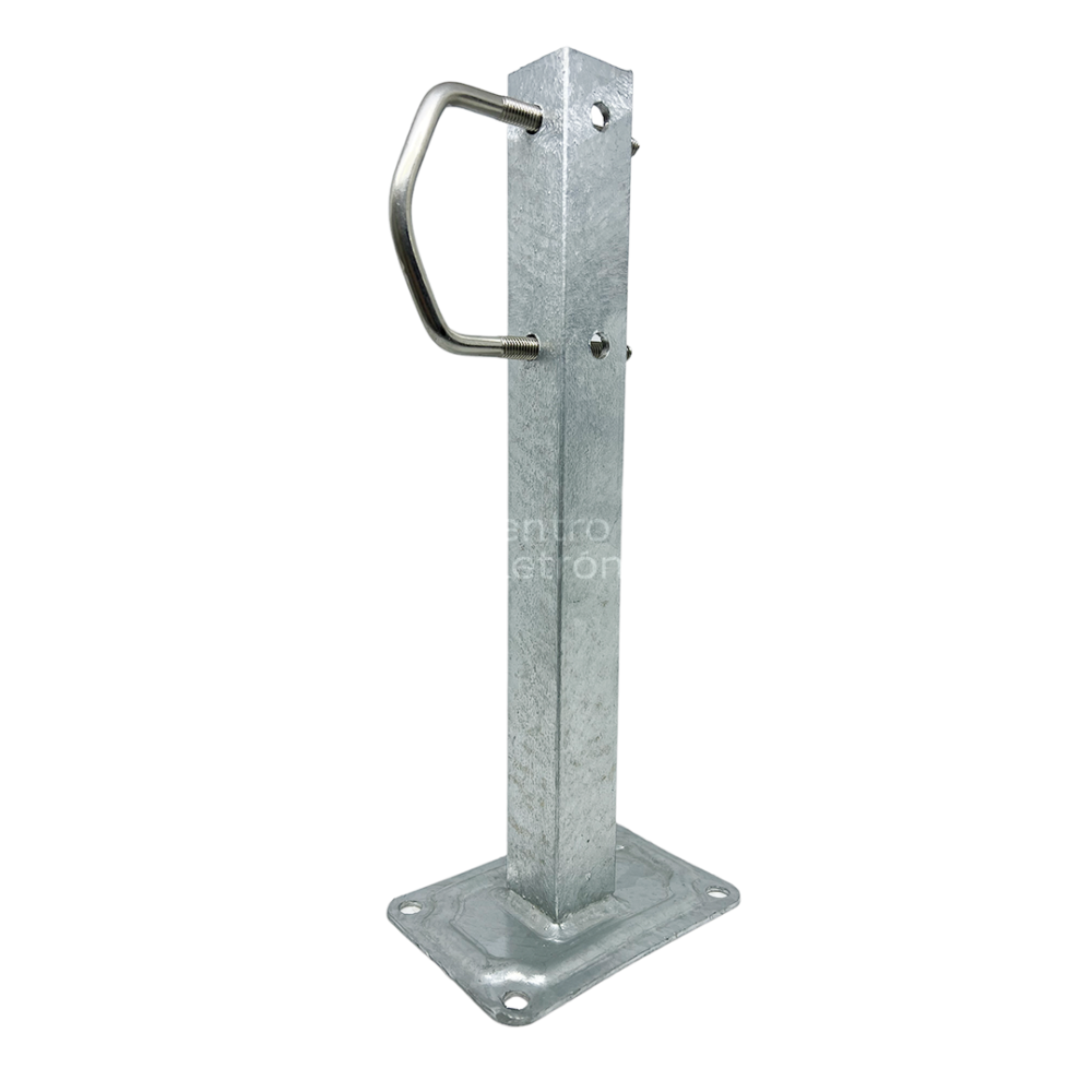 SUPORTE PAREDE 30cm ZINCADO PARA 4 BUCHAS (UNID) SUPORTE PAREDE 30cm ZINCADO PARA 4 BUCHAS (UNID)
