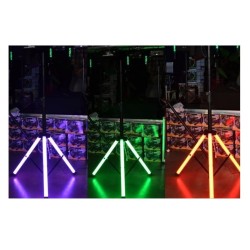 SUPORTE PARA COLUNAS LED RGB 1.8MT 30Kg