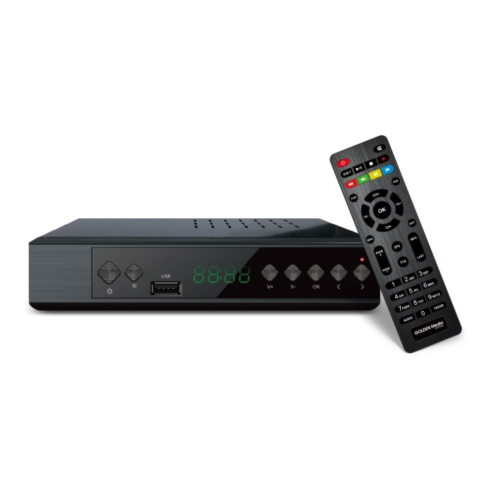 RECEPTOR FULL HD DVB-T2 GOLDEN MEDIA