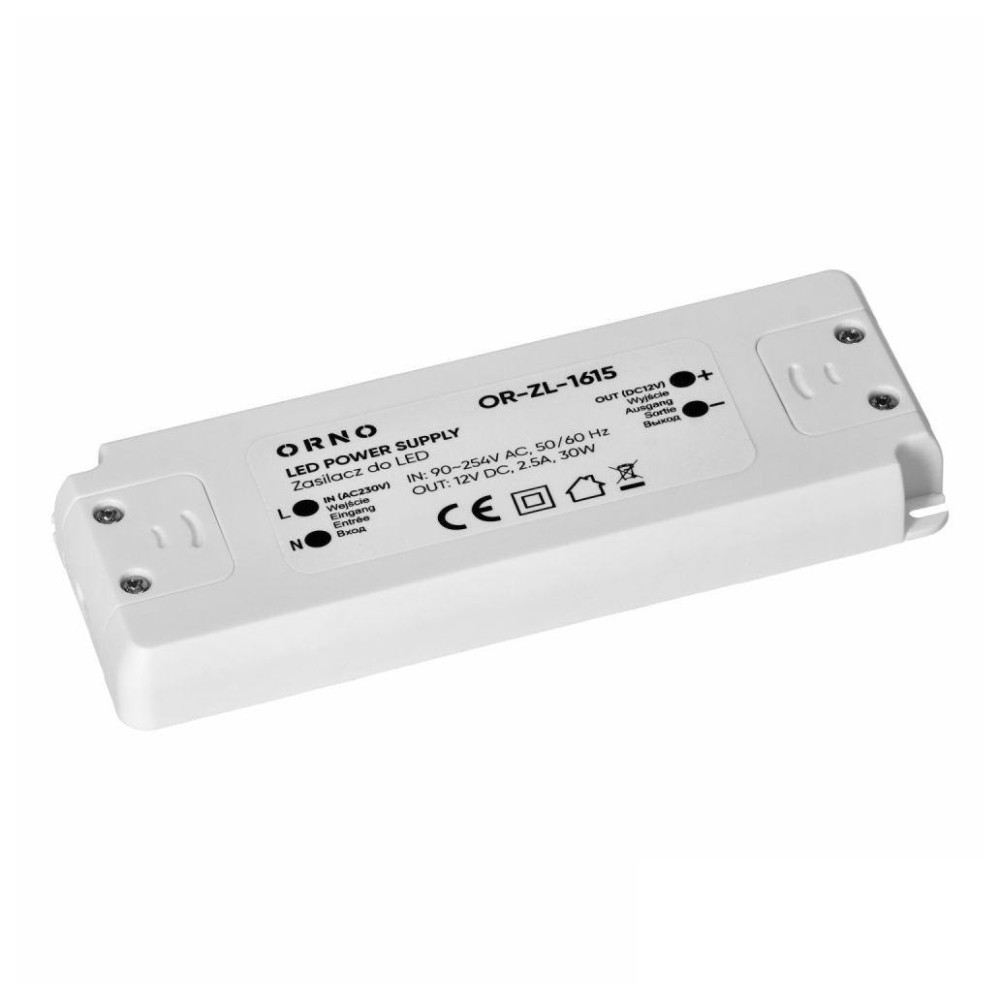ALIMENTADOR LED 12V 2.5A 30W ALIMENTADOR LED 12V 2.5A 30W