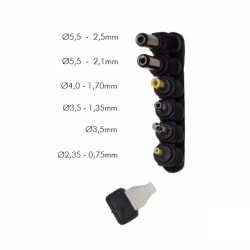 ALIMENTADOR COMUTADO 100-240VAC 3-4.5-6-7.5-9-12VDC 600mA