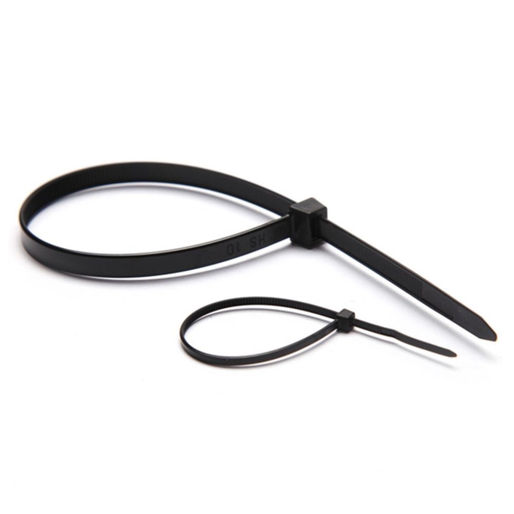 ABRACADEIRAS NYLON 100x3.6mm PRETAS (PACK 50)
