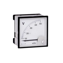 VOLTIMETRO PAINEL 72X72mm 500V