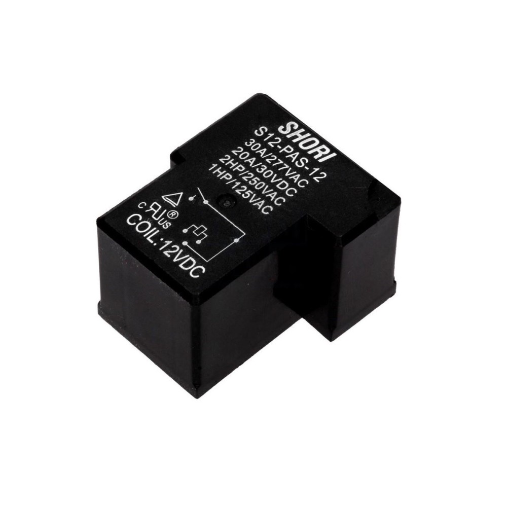 RELE ELETROMAGNETICO SPST-NO 12VDC 30A
