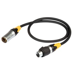 EXTENSAO DMX XLR FEMEA / XLR MACHO PROEL 5MTS