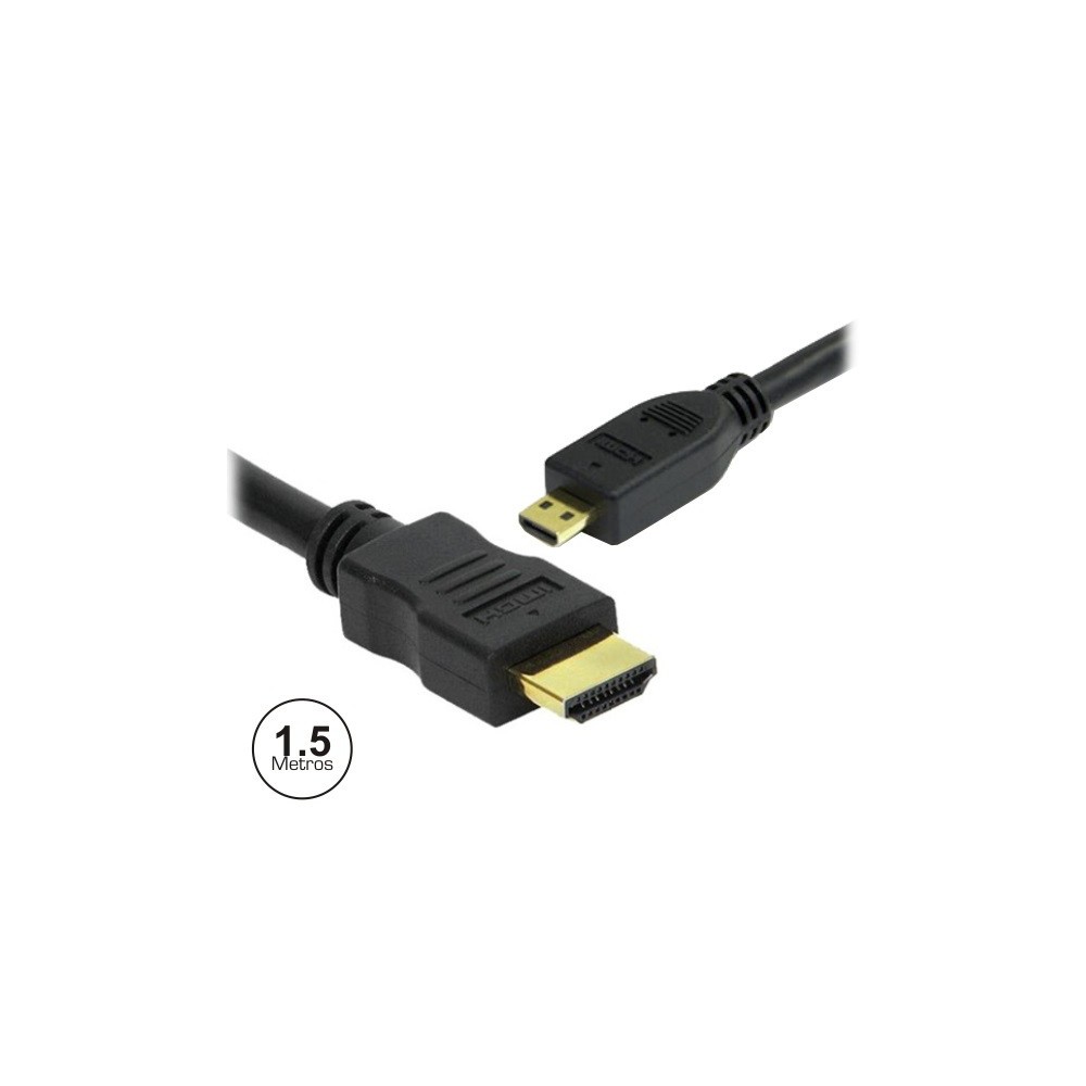 EXTENSAO MICRO HDMI MACHO / HDMI MACHO 1.5MT