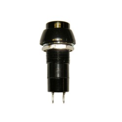 PULSADOR REDONDO NA 250V 3A PRETO