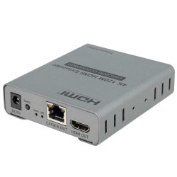 RECEPTOR E TRANSMISSOR HDMI VIA RJ45 CAT6 120MTS