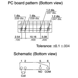 RELE ELETROMAGNETICO 18V SPST-NO 5A