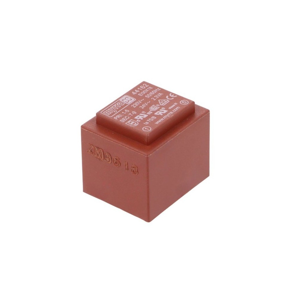 TRANSFORMADOR ENCAPSULADO 230VAC 24V 2.3VAS