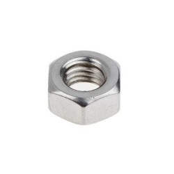 CONJUNTO 50 PORCAS HEXAGONAIS M8 AÇO CLASSE 8