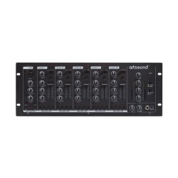 ARTSOUND MIKS6.4 MESA MISTURA 11LINE 3MIC 4ZONAS STEREO 19