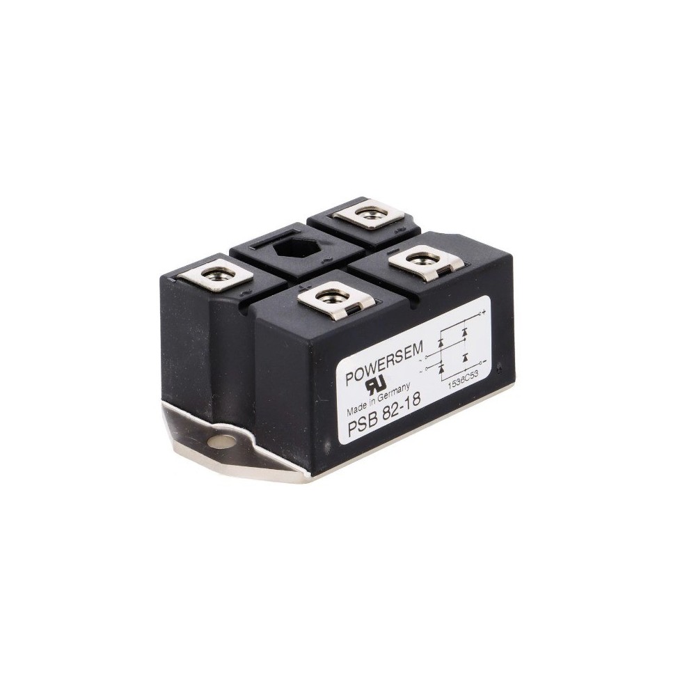 PONTE RETIFICADORA MONOFASICA 72A 1800V