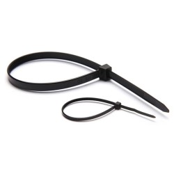ABRACADEIRAS NYLON 200x4.8 PRETAS (PACK 50)