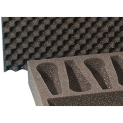 ESPONJA SUPORTE 7 MICROFONES PARA GAVETA DE RACK