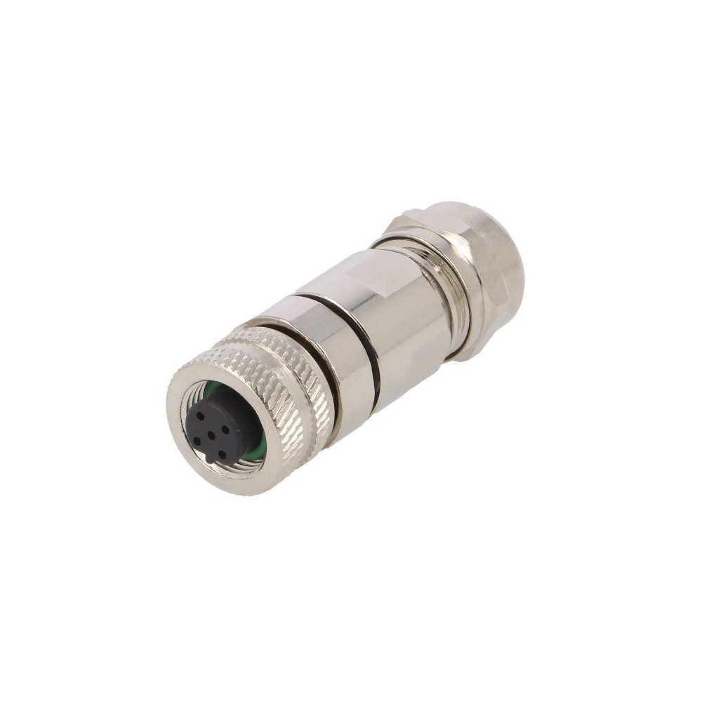 FICHA M12 5 PINOS FEMEA IP65