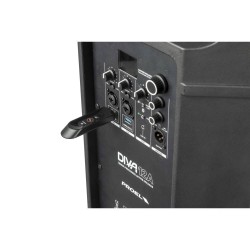 PROEL DIVA12A  COLUNA AMPLIFICADA 12" DSP 1000W COM BT