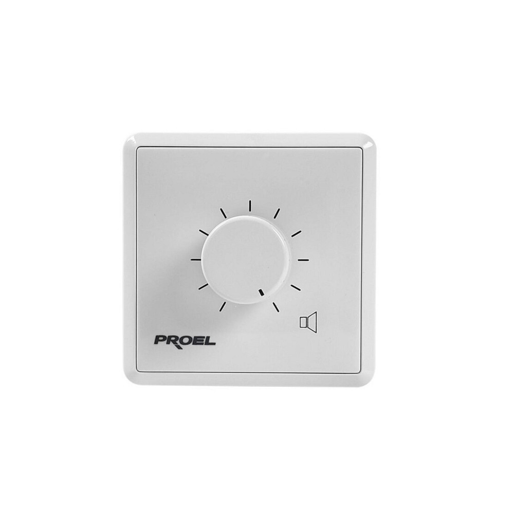 CONTROLADOR / ATENUADOR VOLUME EURO C/ EMERG. 50W 100V PROEL CONTROLADOR / ATENUADOR VOLUME EURO C/ EMERG. 50W 100V PROEL