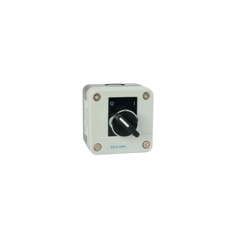 COMUTADOR ROTATIVO COM CAIXA 1NO IP44 COMUTADOR ROTATIVO COM CAIXA 1NO IP44