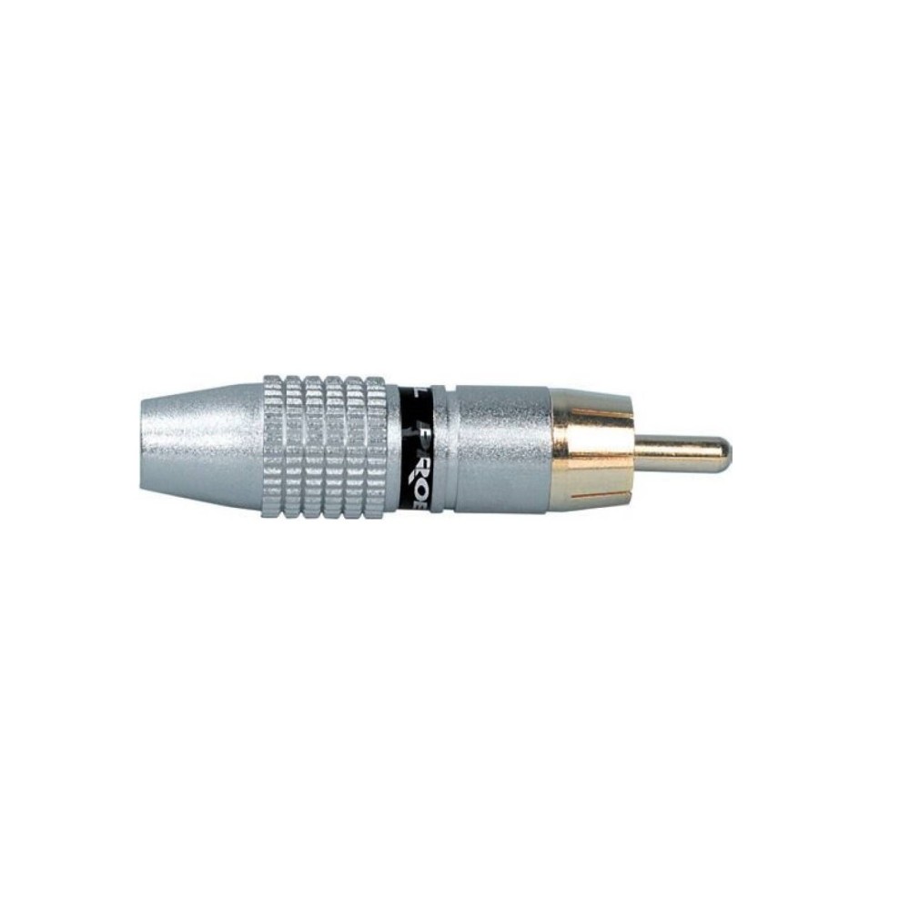 FICHA RCA MACHO METAL PROEL PRETA