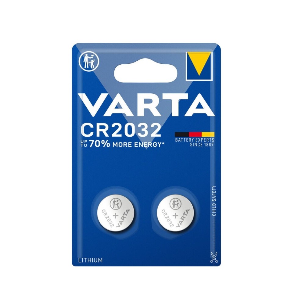 PACK 2 PILHAS LITIO 3V VARTA