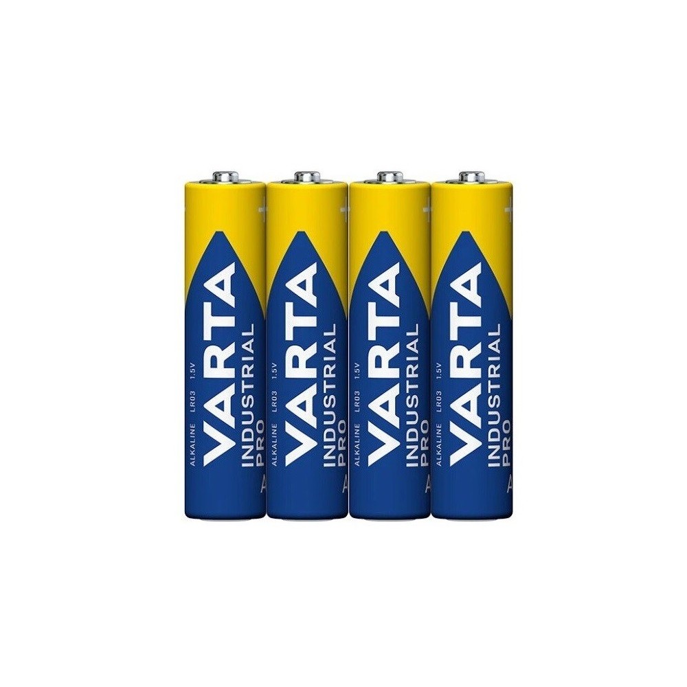 PACK 4x LR03 ALCALINAS VARTA INDUSTRIAL