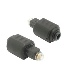 ADAPTADOR JACK 3,5 FEMEA / TOSLINK