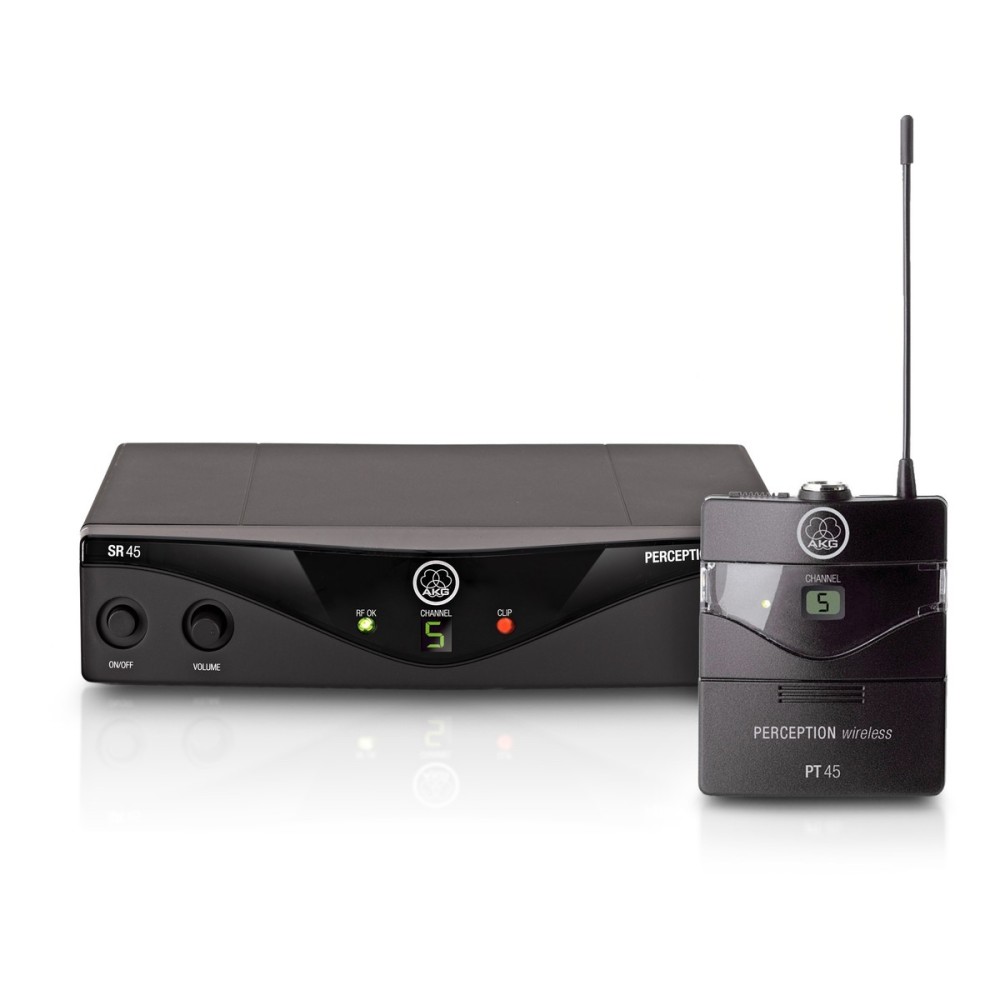 AKG WMS45 PRESENTER SET SISTEMA WIRELESS 8 CANAIS